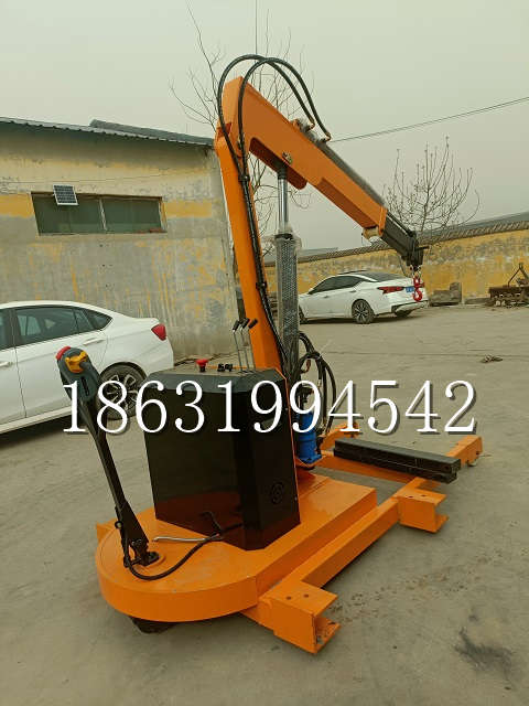 南和县自卸车厢随车吊 自制轮式四不像起重机 四驱平板吊 5吨 贵盛